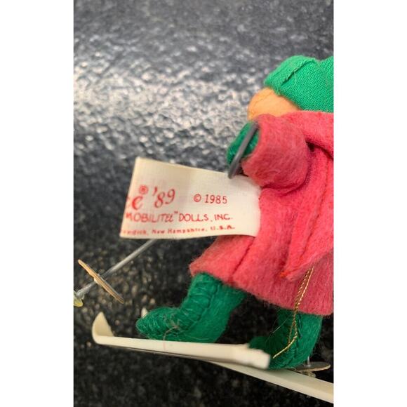 Vintage Annalee Skiing Elf‎ 1985 Pixie Christmas Gnome - Picture 10 of 10